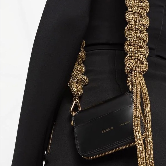 Kara gem embellished-strap shoulder bag - Picture 4 of 5